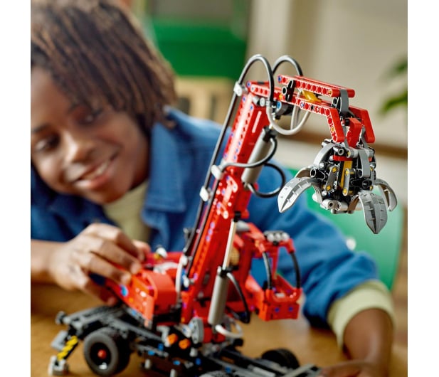 LEGO Technic 42144 Dźwig z chwytakiem - 1056684 - zdjęcie 9